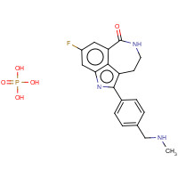 AG 14699 (CAS: 459868-92-9) - Chemical Structure and Molecular Formula 