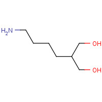 6-Amino-2-hydroxymethyl Hexan-1-ol (CAS: 125162-81-4) - Chemical Structure and Molecular Formula 