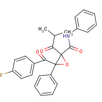 Atorvastatin Epoxydione Impurity (CAS: 148146-51-4) - Chemical Structure and Molecular Formula 