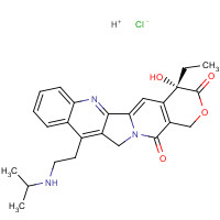 Belotecan Hydrochloride (CAS: 213819-48-8) - Chemical Structure and Molecular Formula 