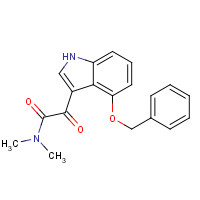 4-(Benzyloxy)-N,N-dimethyl-indole-3-glyoxylamide (CAS: 52061-51-5) - Related Chemical Product