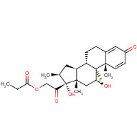Betamethasone 21-Propionate chemical structure Betamethasone 21-Propionate (CAS: 75883-07-7) - Chemical Structure and Molecular Formula