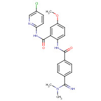 Betrixaban (CAS: 330942-05-7) - Chemical Structure and Molecular Formula 