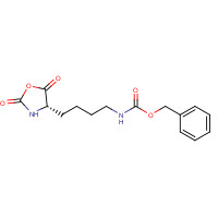 N6-Carbobenzoxy-L-lysine N-Carboxyanhydride (CAS: 1676-86-4) - Chemical Structure and Molecular Formula 