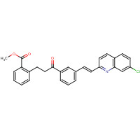 2-[3-[3-[(1E)-2-(7-Chloro-2-quinolinyl)ethenyl]phenyl]-3-oxopropyl]benzoic Acid Methyl Ester (CAS: 149968-11-6) - Related Chemical Product