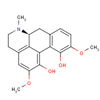 Corytuberine (CAS: 517-56-6) - Chemical Structure and Molecular Formula 