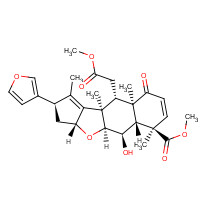Desacetyl Nimbin (CAS: 18609-16-0) - Chemical Structure and Molecular Formula 