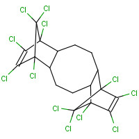 Dechlorane A (CAS: 13560-89-9) - Chemical Structure and Molecular Formula 