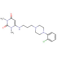 2-Demethoxy-2-chloro Urapidil (CAS: 34661-73-9) - Chemical Structure and Molecular Formula 
