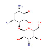 Deoxystreptamine-kanosaminide (CAS: 20744-51-8) - Chemical Structure and Molecular Formula 