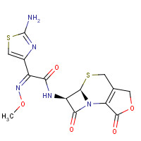 3-Desacetyl Cefotaxime Lactone (CAS: 66340-33-8) - Chemical Structure and Molecular Formula 