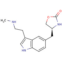 N-Desmethyl Zolmitriptan (CAS: 139264-35-0) - Chemical Structure and Molecular Formula 