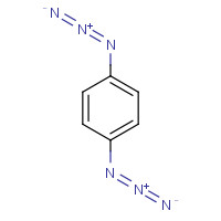 1,4-Diazido Benzene (CAS: 2294-47-5) - Chemical Structure and Molecular Formula 