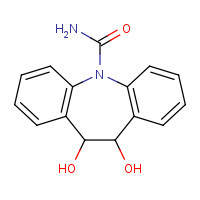 rac trans-10,11-Dihydro-10,11-dihydroxy Carbamazepine (CAS: 35079-97-1) - Chemical Structure and Molecular Formula 