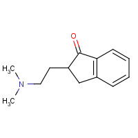 2-[2-(Dimethylamino)ethyl]-1-indanone (CAS: 3409-21-0) - Chemical Structure and Molecular Formula 