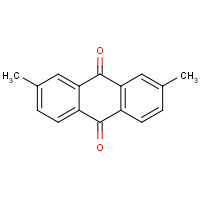 2,7-Dimethylanthraquinone (CAS: 3286-01-9) - Chemical Structure and Molecular Formula 