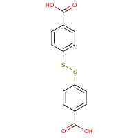 4,4'-Dithiobisbenzoic Acid, Technical Grade (CAS: 1155-51-7) - Chemical Structure and Molecular Formula 