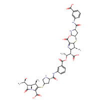 Ertapenem Dimer Ester Impurity (CAS: 402955-38-8) - Chemical Structure and Molecular Formula 