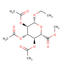 Ethyl 2,3,4-Tri-O-acetyl-b-D-glucuronide, Methyl Ester (CAS: 77392-66-6) - Related Chemical Product