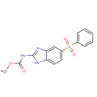 Fenbendazole Sulfone (CAS: 54029-20-8) - Chemical Structure and Molecular Formula 