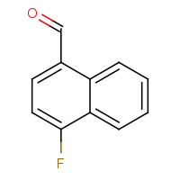 4-Fluoro-1-naphthaldehyde chemical structure 4-Fluoro-1-naphthaldehyde (CAS: 172033-73-7) - Chemical Structure and Molecular Formula