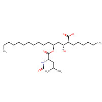 (2S,3R,5S)-5-[(N-Formyl-L-leucyl)oxy]-2-hexyl-3-hydroxyhexadecanoic Acid (CAS: 130793-28-1) - Related Chemical Product