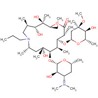 Gamithromycin (CAS: 145435-72-9) - Chemical Structure and Molecular Formula 