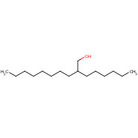 2-Hexyl-1-decanol (CAS: 2425-77-6) - Chemical Structure and Molecular Formula 