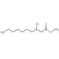 R-(3)-Hydroxydecanoic Acid Methyl Ester (CAS: 56618-58-7) - Chemical Structure and Molecular Formula 