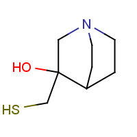 rac 3-Hydroxy-3-mercaptomethylquinuclidine (CAS: 107220-26-8) - Related Chemical Product