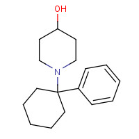 4-Hydroxy Phencyclidine (CAS: 60232-85-1) - Chemical Structure and Molecular Formula 