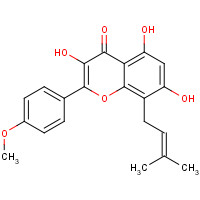 Icaritin (CAS: 118525-40-9) - Chemical Structure and Molecular Formula 