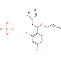 Imazalil Sulfate (CAS: 58594-72-2) - Chemical Structure and Molecular Formula 