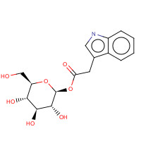 Indole-3-acetyl b-D-Glucopyranose (CAS: 19817-95-9) - Chemical Structure and Molecular Formula 