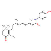 3-Keto Fenretinide (CAS: 865536-65-8) - Chemical Structure and Molecular Formula 