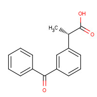 (S)-(+)-Ketoprofen (CAS: 22161-81-5) - Chemical Structure and Molecular Formula 