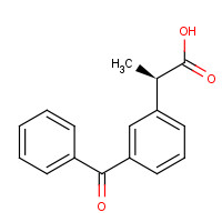 (R)-(-)-Ketoprofen (CAS: 56105-81-8) - Chemical Structure and Molecular Formula 