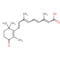 all-trans 4-Keto Retinoic Acid (CAS: 38030-57-8) - Chemical Structure and Molecular Formula 