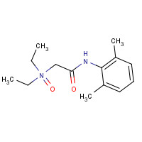 Lidocaine N-Oxide (CAS: 2903-45-9) - Chemical Structure and Molecular Formula 