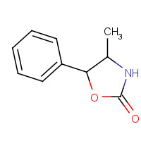 (4S,5S)-4-Methyl-5-phenyl-2-oxazolidinone (CAS: 17097-67-5) - Chemical Structure and Molecular Formula 
