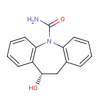 (S)-10-Monohydroxy-10,11-dihydro Carbamazepine (CAS: 104746-04-5) - Chemical Structure and Molecular Formula 