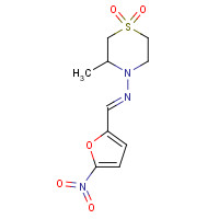 Nifurtimox (CAS: 23256-30-6) - Chemical Structure and Molecular Formula 