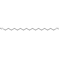 Nonadecane (CAS: 629-92-5) - Chemical Structure and Molecular Formula 