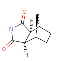 endo-2,3-Norbornanedicarboximide (CAS: 28871-95-6) - Chemical Structure and Molecular Formula 