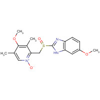 Omeprazole N-Oxide (CAS: 176219-04-8) - Chemical Structure and Molecular Formula 