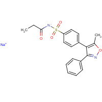 Parecoxib Sodium (CAS: 198470-85-8) - Chemical Structure and Molecular Formula 