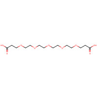 4,7,10,13,16-Pentaoxanonadecanedioic Acid (CAS: 439114-13-3) - Chemical Structure and Molecular Formula 