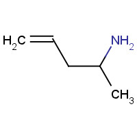 4-Penten-1-amine (CAS: 22537-07-1) - Chemical Structure and Molecular Formula 
