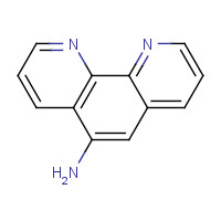 1,10-Phenanthrolin-5-amine (CAS: 54258-41-2) - Chemical Structure and Molecular Formula 