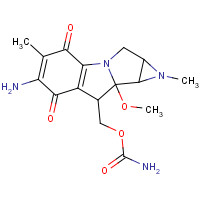 Porfiromycin (CAS: 801-52-5) - Chemical Structure and Molecular Formula 